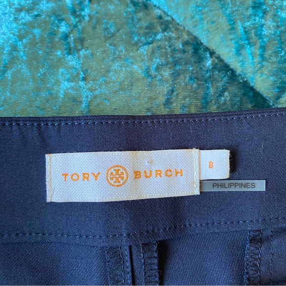 Tory and Burch Callie Navy ankle pants NWOT - Picture 4 of 7